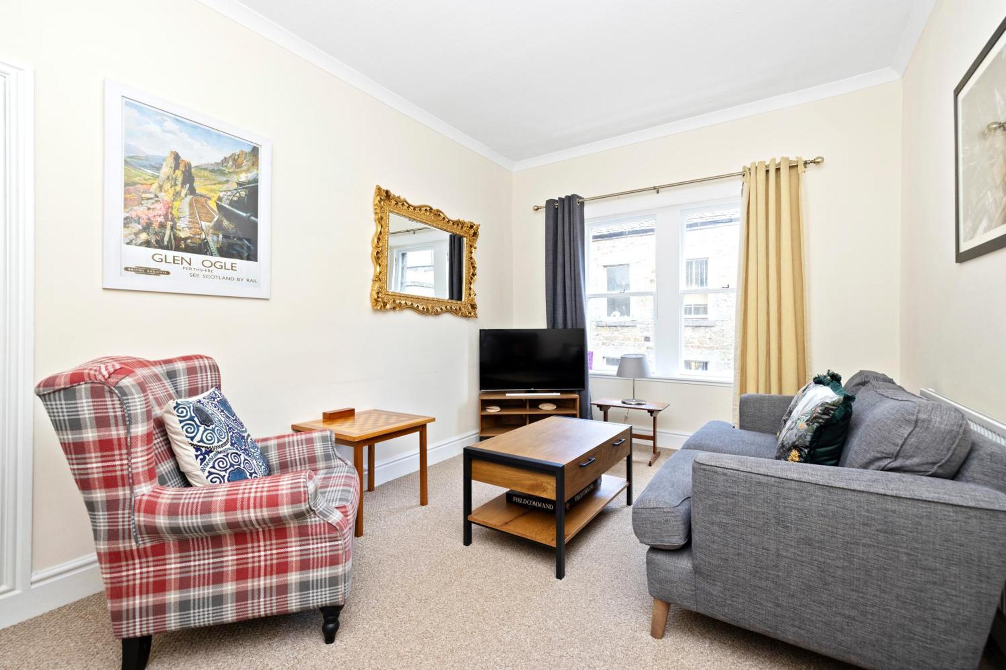 Apartamento Joivy Modern Flat On Rose Street Edimburgo Exterior foto