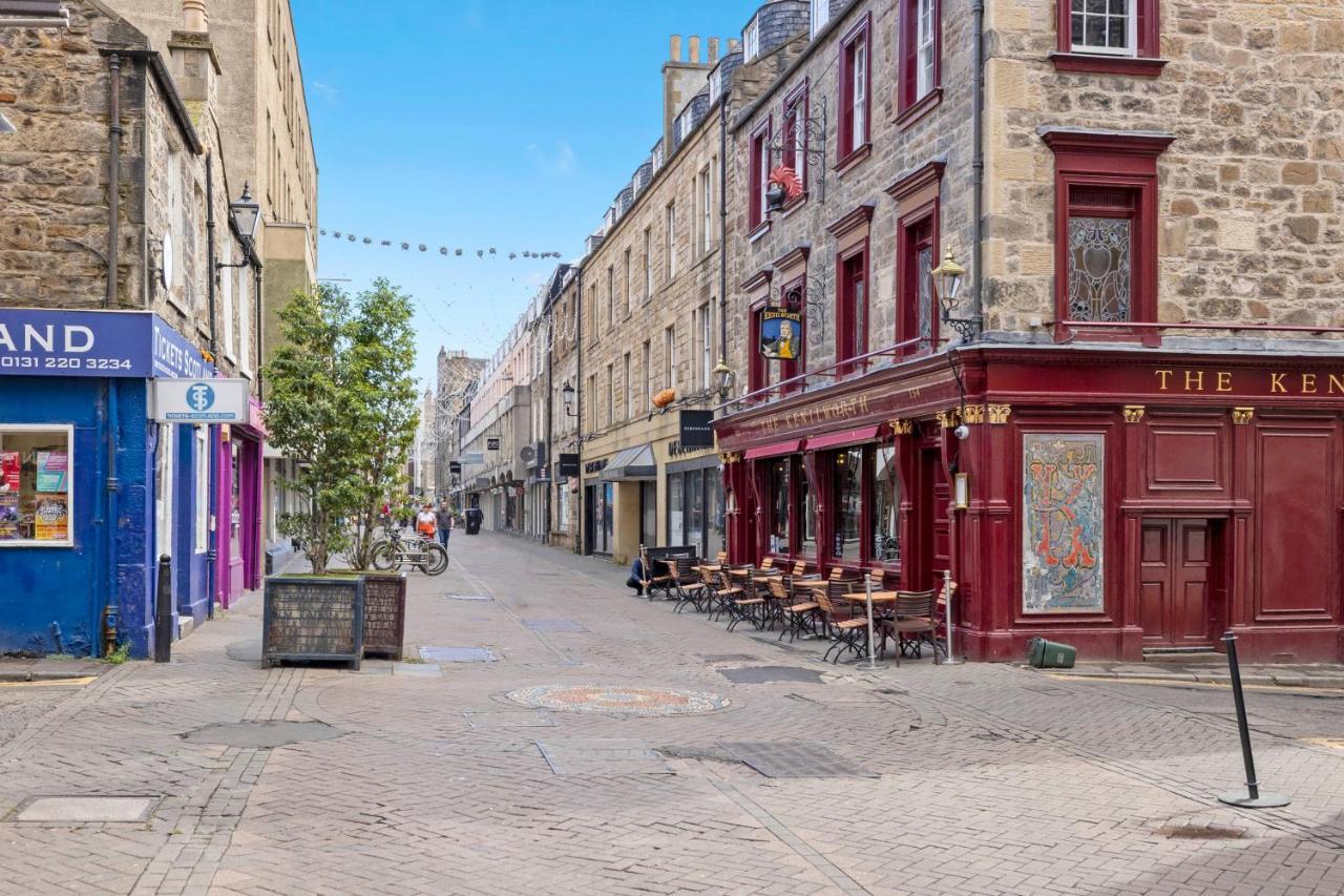 Apartamento Joivy Modern Flat On Rose Street Edimburgo Exterior foto