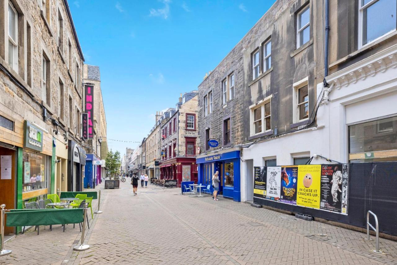 Apartamento Joivy Modern Flat On Rose Street Edimburgo Exterior foto